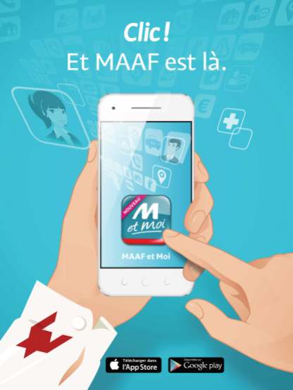 Lancement appli MAAF et Moi - Visuel reveal