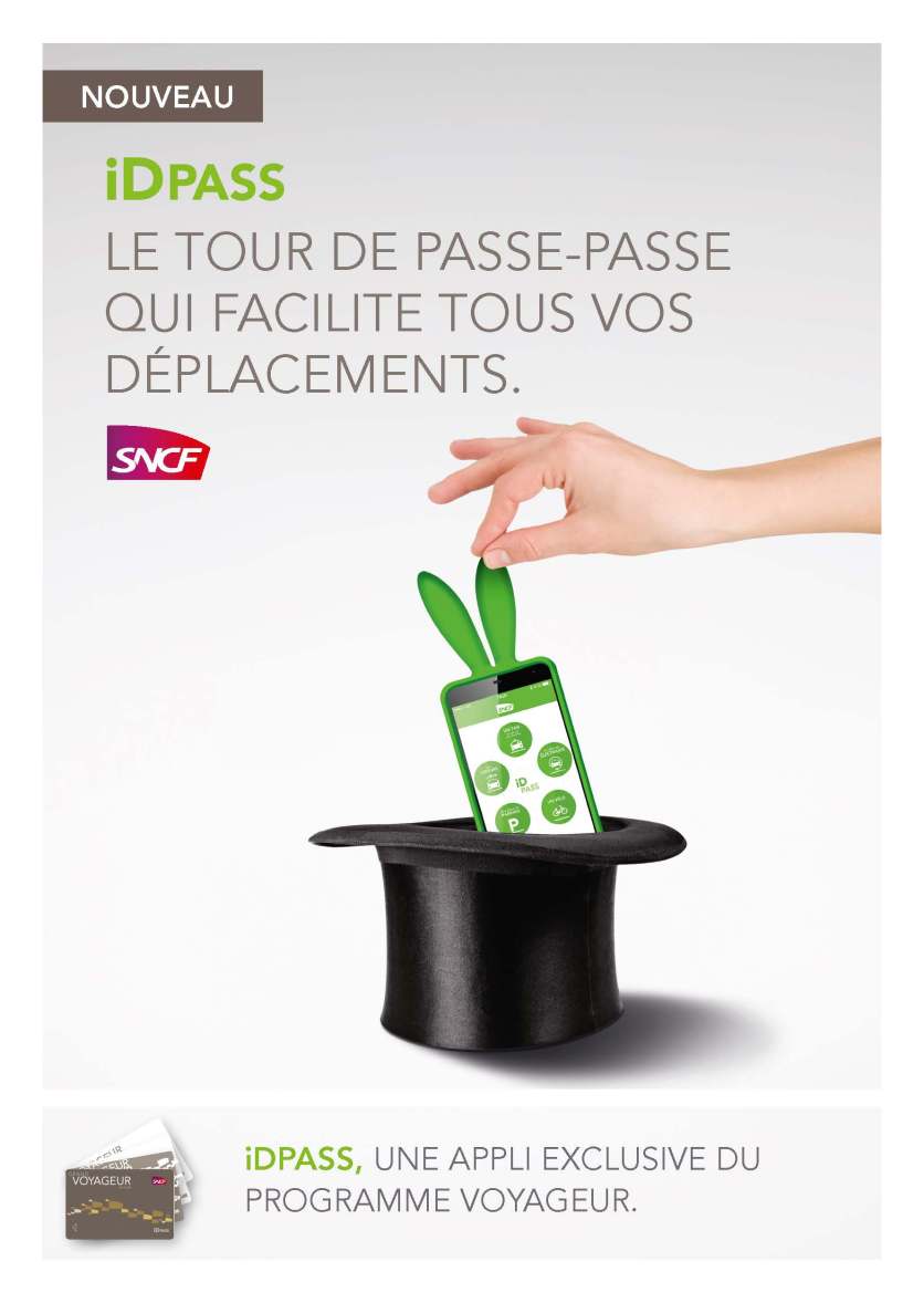 SNCF iDPASS - Visuel concept
